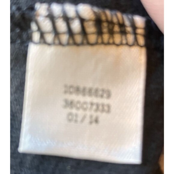 PINK Victoria's Secret Black Racer Back Tank Size S Geometric EUC Silver Sequin - Picture 8 of 8